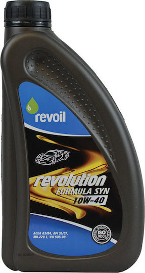 Revoil Revolution Formula Syn Λάδι Αυτοκινήτου 10W-40 4lt