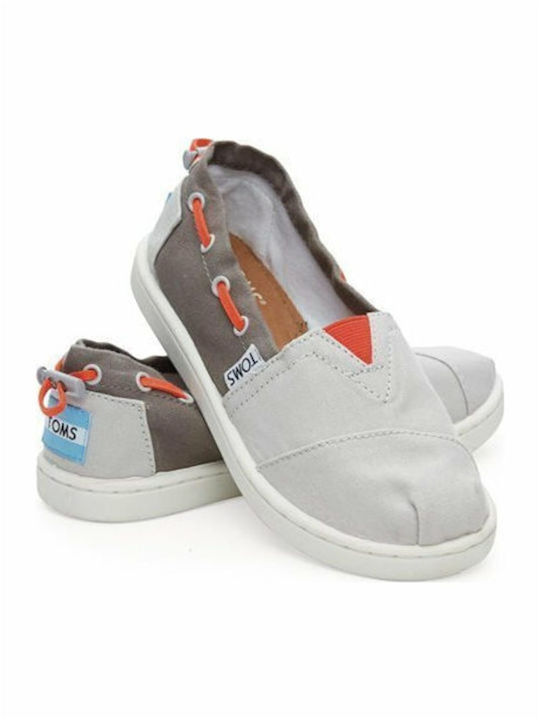 Toms Παιδικές Espadrilles Slip-On Gray Seasonal Classic