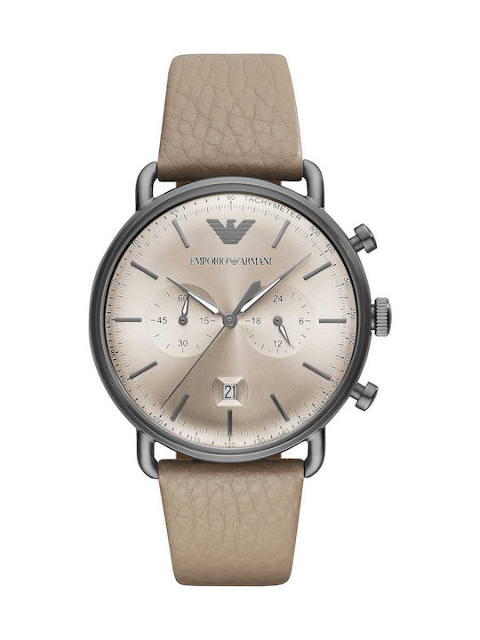Emporio Armani Men's Watch 43mm Chronograph Bat...
