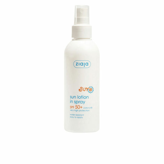 Ziaja Sun Moisturising Body Lotion in Spray Αδιάβροχη Αντηλιακή Λοσιόν Σώματος SPF50 σε Spray 170ml