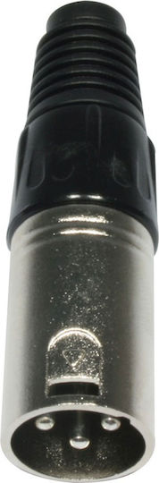 Accu-Cable Ștecher XLR masculin Negru (AC-C-X3M)