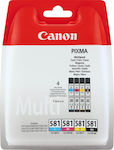 Canon CLI-581 Multipack Original Paket mit InkJet Druckerpatronen Mehrere (Farbe) (2103C005)