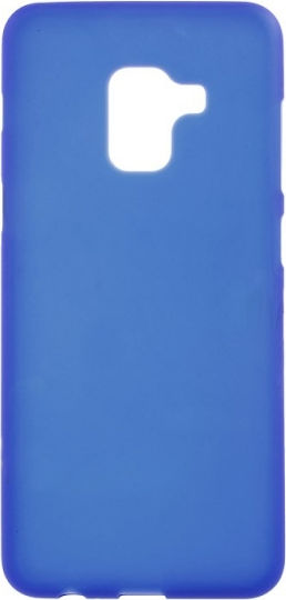 Senso SOFT TOUCH Back Cover Silicon Albastru (Galaxy A6+ 2018)