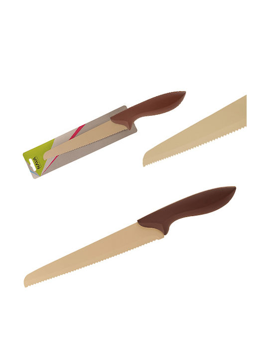 Nava Cuțit de Pâine din Oțel Inoxidabil 20cm