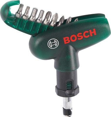 Bosch Κατσαβίδι Καστάνιας με 10 Εναλλασσόμενες Μύτες