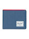 Herschel Roy Men's Wallet with RFID Blue