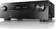 Denon AVR-X550BT Home Cinema Radio Amplifier 4K with HDR 5.2 Channels 70W/8Ω 90W/6Ω Black