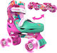 Y Volution Y Glider Deluxe XL 18 Quad Einstellbar Rollers Rosa Erwachsene/Kinder