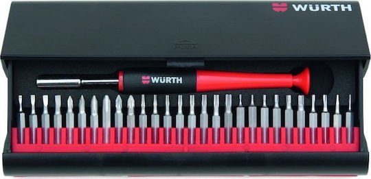 Wurth Mini Screwdriver with 29 Interchangeable Tips
