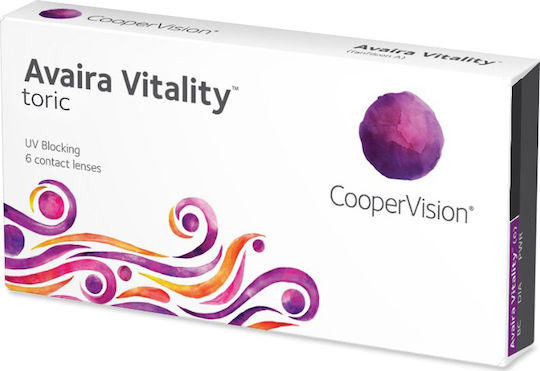 Avaira Vitality Toric 6 2 седмица Астигматични Контактни Лещи с UV Защита