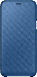Samsung Cover Buchen Sie Synthetisches Leder Blau (Galaxy A6 2018) EF-WA600CLEG EF-WA600CLEGWW