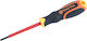 Tactix Electrician VDE Screwdriver Straight Size 3x75mm