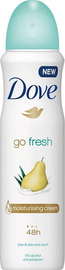 Dove Go Fresh Pear & Aloe Vera Anti-Transpirant Αποσμητικό 48h σε Spray 150ml