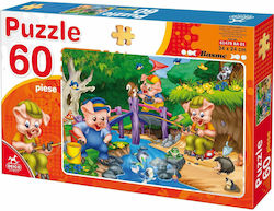 Παιδικό Puzzle Animals Forest 60pcs Deico