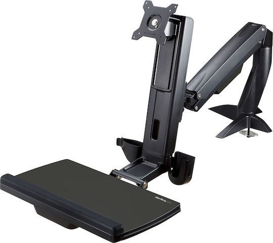 StarTech Sit-Stand Arm Стойка Монитор до 24" с Рамо Черна