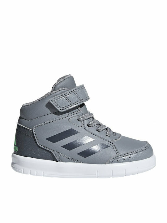 Altasport Παιδικά Sneakers High με Σκρατς Γκρι