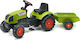 Παιδικό Τρακτέρ Trac Claas Arion Ποδοκίνητο με Καρότσα & Πετάλι Πράσινο