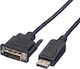 Roline Cable DVI-D male - DisplayPort male 5m (11.04.5612)