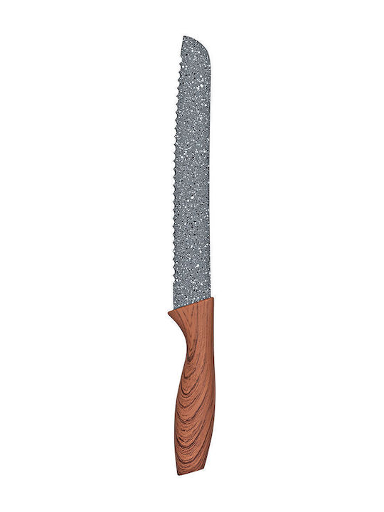 Estia Stone Μαχαίρι Ψωμιού από Ανοξείδωτο Ατσάλι 20cm 01-2756