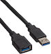 Roline USB 3.0 Cable USB-A male - USB-A female 0.8m (11.02.8977)