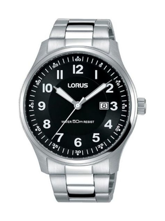 Lorus Uhr Batterie mit Silber Metallarmband RH935HX9