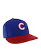 New Era Diamond Chicago Cubs Snapback Cap Blue