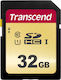 Transcend 500S SDHC 32GB U1 V30 UHS-I