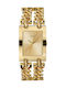 Guess Uhr mit Gold Metallarmband W1117L2