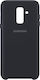Samsung Задна корица Пластмаса Черен (Galaxy A6...
