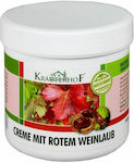 Krauterhof Red Vine Leaf Moisturizing Cream Feet Wild Chestnut & Red Vine Leaves 100ml