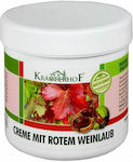 Krauterhof Red Vine Leaf Hidratantă Crema Picioare Castan sălbatic și frunze de viță de vie roșie 100ml