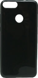Forcell Back Cover Σιλικόνης Μαύρο (Huawei P Smart)