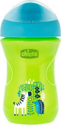 Chicco Easy Cup Cana de antrenament Plastic Siel-Lahani pentru 12m+m+ 266ml 06961-20/green