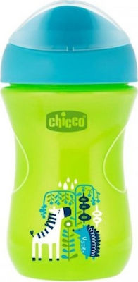 Chicco Easy Cup Educational Sippy Cup Plastic Siel-Lahani for 12m+m+ 266ml 06961-20/green