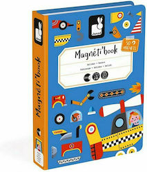 Janod Μαγνητικό Παιχνίδι Κατασκευών Βιβλίο New για Παιδιά 3+ Ετών