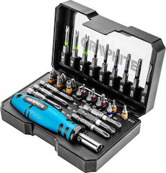 Graphite 56Η602 Screwdriver with 31 Interchangeable Tips