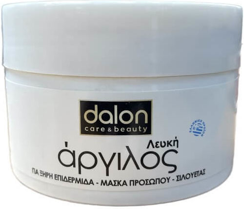 Dalon Μάσκα Προσώπου με Λευκή Άργιλο Μάσκα Αποτοξίνωσης για Πρόσωπο, Στήθος, Σώμα, Χέρια & Πόδια 200ml