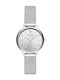 Emporio Armani Donna Women's Watch with Silver Metal Bracelet