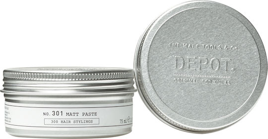 Depot Depot Matt Paste για Δυνατό Κράτημα & Φυσικό Αποτέλεσμα 75ml