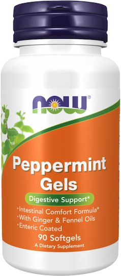 Now Foods Peppermint Gels 90 софтджел
