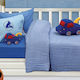 Das Home Cotton Baby Quilt Relax 6475 80x110cm Light Blue