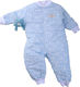 Baby Oliver Winter Baby Sleeping Bag with Legs 2.5 Tog Light Blue