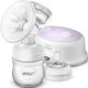 Philips Ηλεκτρικό Μονό Θήλαστρο Μπαταρίας Μωβ 125ml