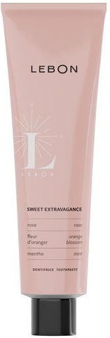 Lebon Sweet Extravagance Rose Orange Blossom Mint Οδοντόκρεμα για Λεύκανση , Ευαίσθητα Δόντια , Ουλίτιδα , Πλάκα , Τερηδόνα & Περιοδοντίτιδα 75ml
