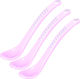 Twistshake Baby Set with Spoons Set Soft Spoons 3pcs 4m+ Pastel Purple made of Plastic for 4+ months Purple 3pcs