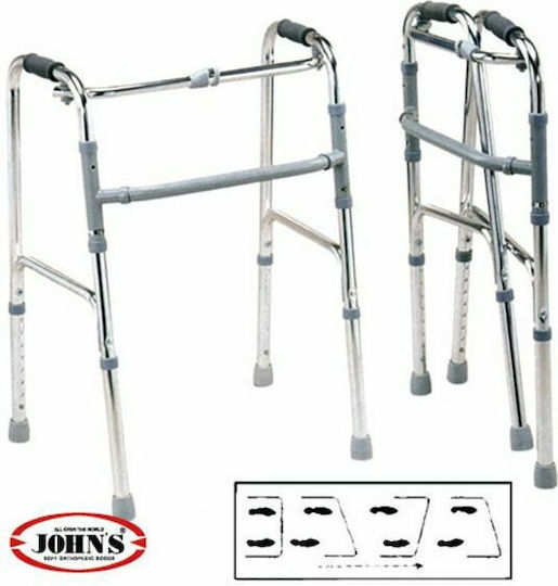 Johns Foldable Aluminum Walker