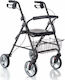 Mobiak Foldable Aluminum Rollator Black