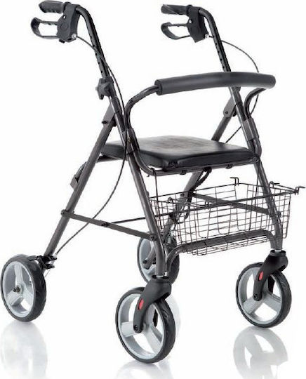 Mobiak Foldable Aluminum Rollator Black