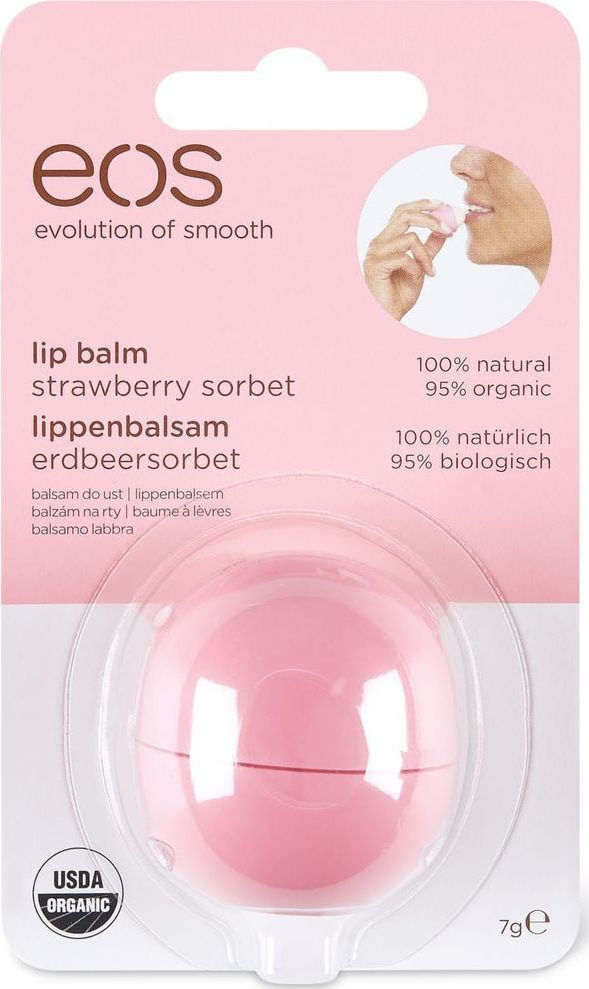 eos evolution of smooth Lip Balm Strawberry Sorbet Skroutz.gr