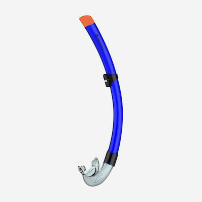 TECNOpro S3 JR Snorkel Blue with Silicone Mouthpiece